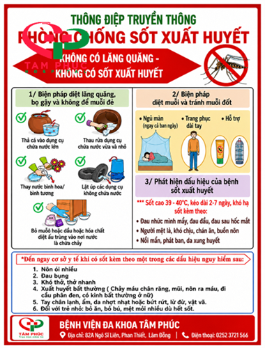 “KHÔNG LĂNG QUĂNG – KHÔNG SỐT XUẤT HUYẾT”