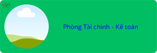 Phòng Tài chính - Kế toán